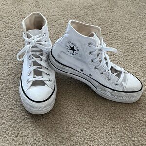 Converse Chuck Taylor All Star High-Top Platform Sneakers - Women’s Size 7